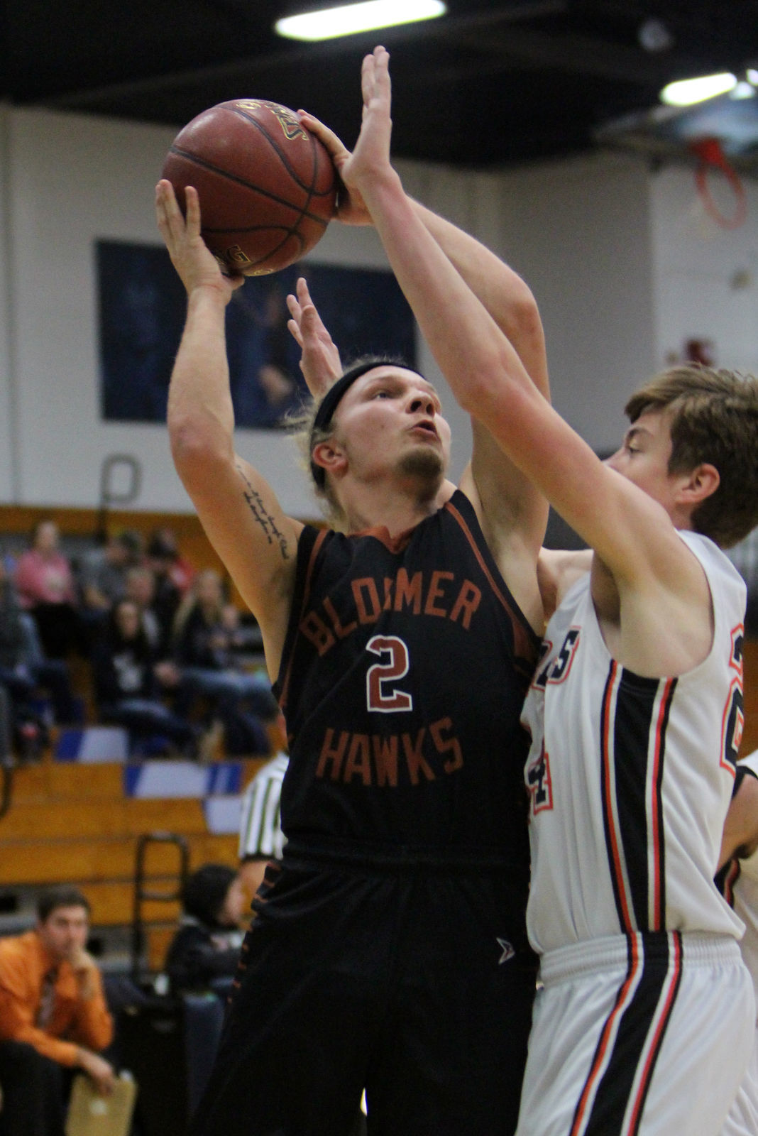 Bloomer boys basketball vs Stanley-Boyd at UW-Stout 12-1-18